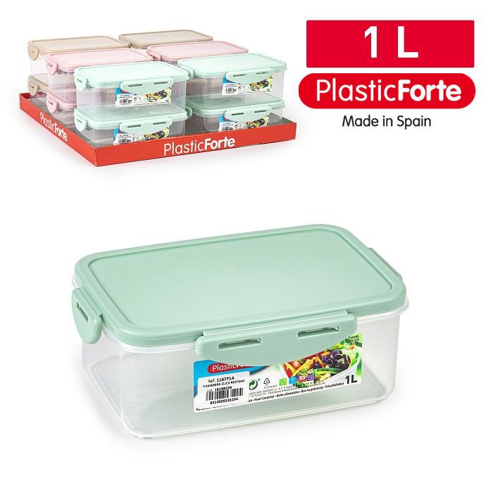 Contenitore CLICK rettangolare 1 L SURT VRM