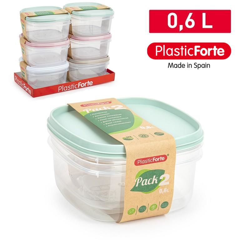 Pack 2 contenitori 0,6 L SURT VRM