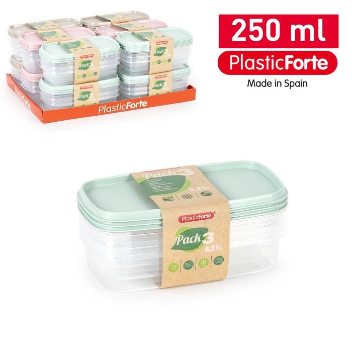 Pack 3 contenitori 0,25 L SURT VRM