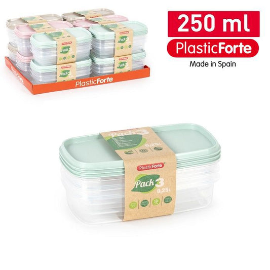 Pack 3 contenitori 0,25 L SURT VRM
