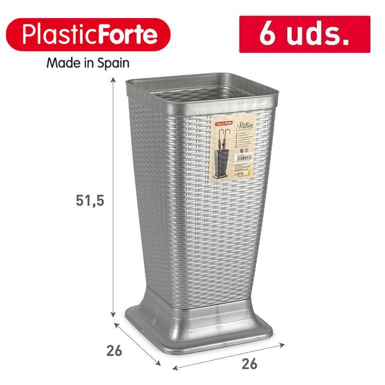 Portaombrello Rattan ARGENTO