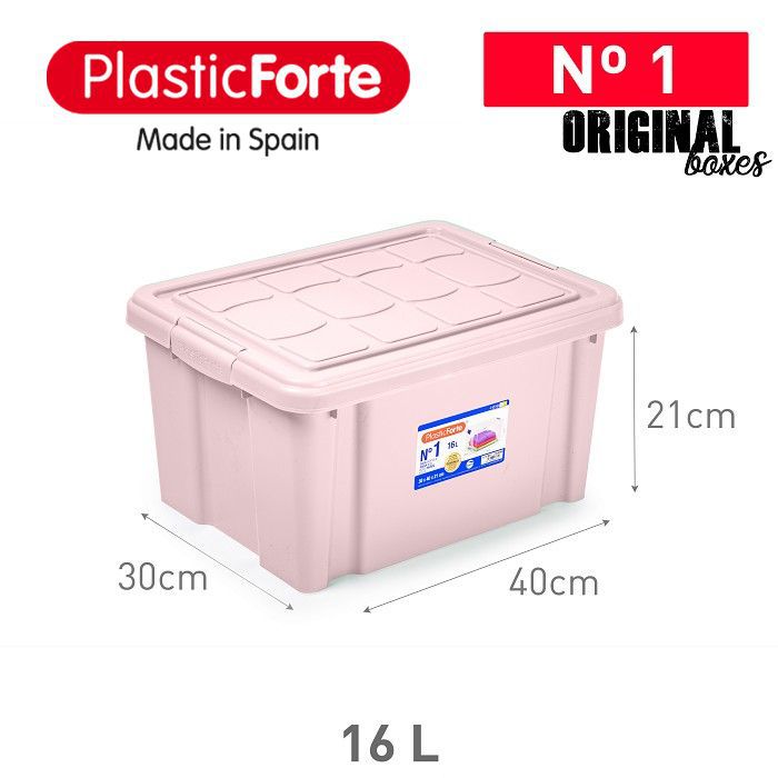 Scatola multiuso No 1 16 L ROSA PALO