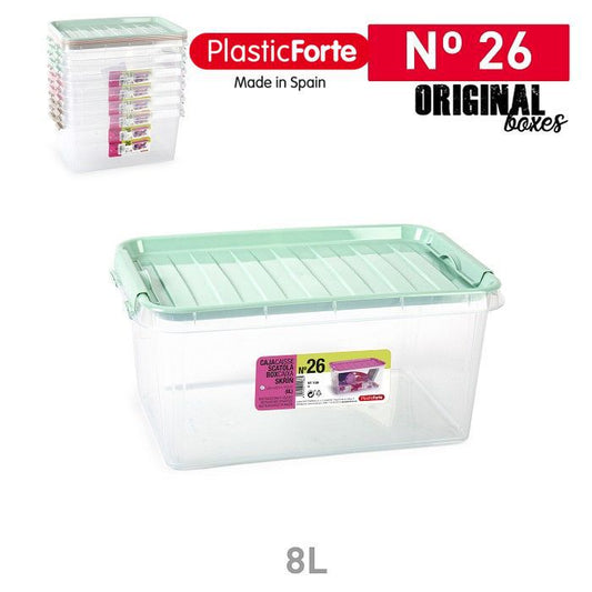Scatola multiuso 8L con coperchio senza maniglia SURT VRM