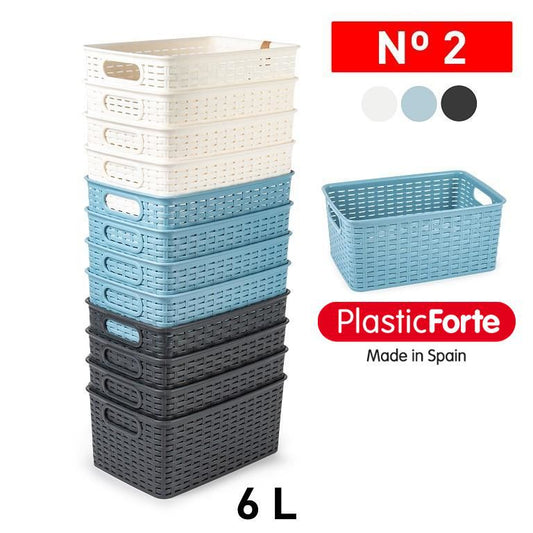 Cesta Rattan 6 L 20 x 29,5 cm SURTIDO BAG