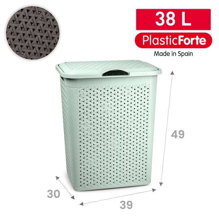 Portabiancheria Nature 38 L VERDE 441 F18 JAR