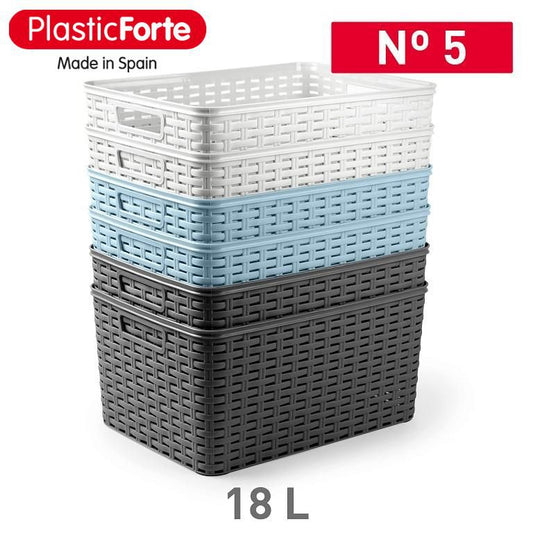 Cesta Rattan 18 L 28,5 x 39,5 cm SURTIDO BAG