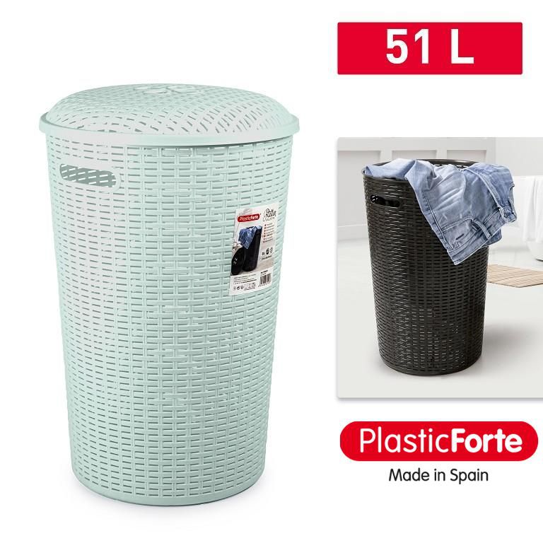 Portabiancheria Tonda Rattan VERDE 441 F18 JAR