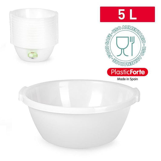 Bacinella rotonda alimentazione 5 L