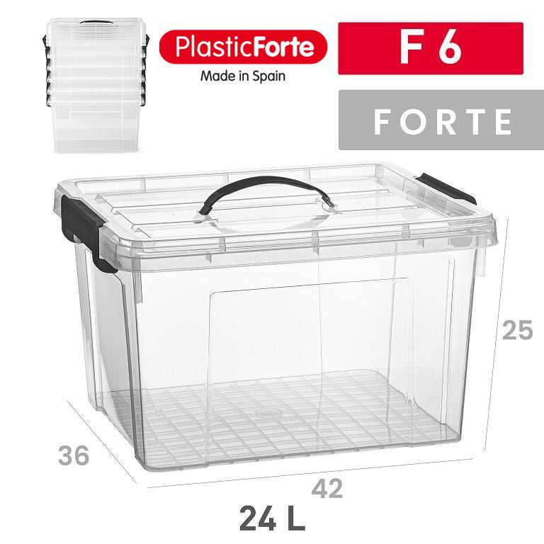 Scatola multiuso Forte F6 24 LL NERO