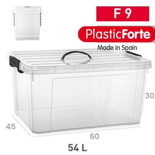 Scatola multiuso Forte F9 54 L NERO
