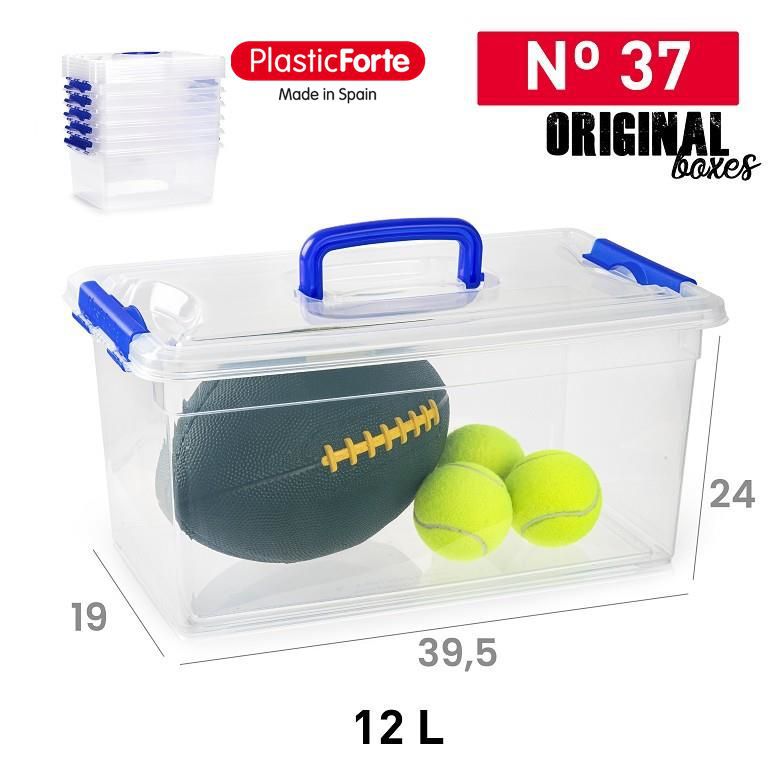 Scatola Nº 37 12 LL TRASPARENTE