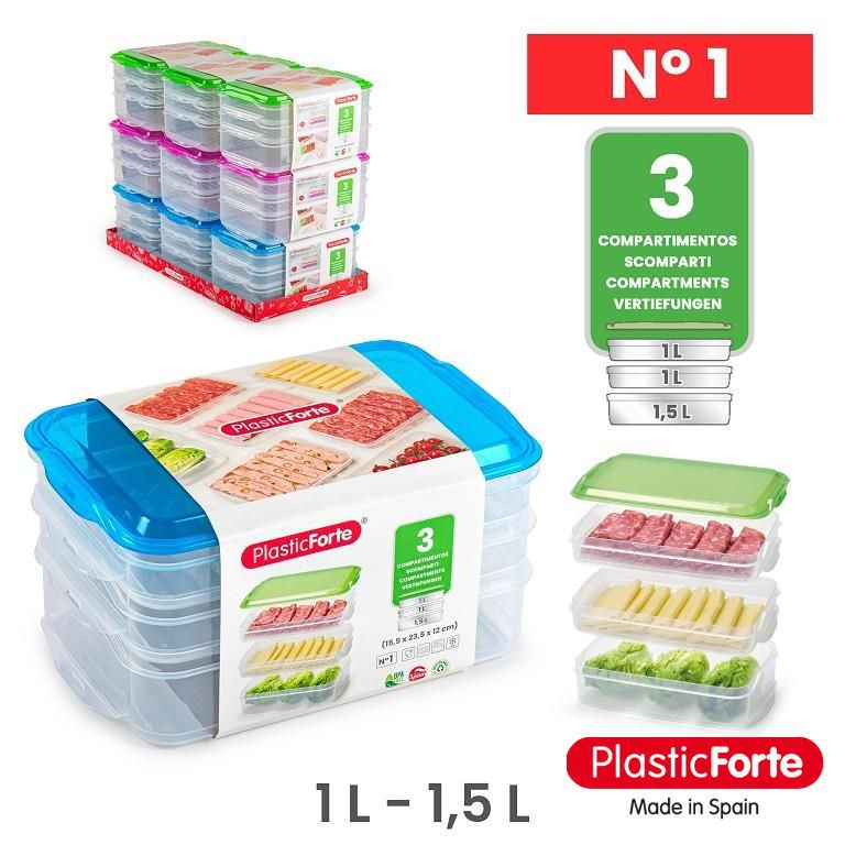 Portapranzo impilabile n.1 GAMMA TRASLUCIDA