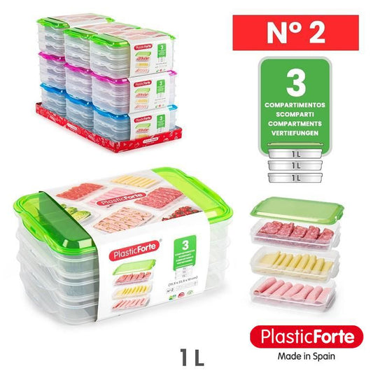 Portapranzo impilabile n.2 GAMMA TRASLUCIDA