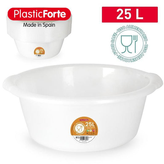 Bacinella rotonda alimentazione 25 L