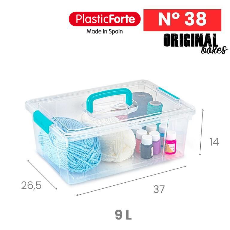 Scatola multiuso No 38 9 L COLORE