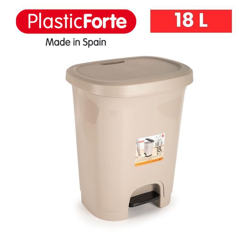 Pattumiera a pedale COLOR 18L MARRON F18 JAR