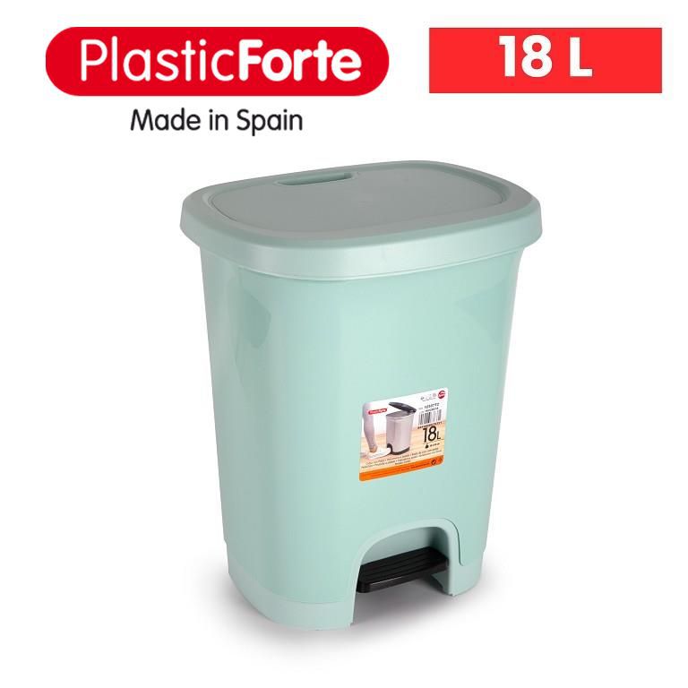Pattumiera a pedale COLOR 18L VERDE 441 F18 JAR
