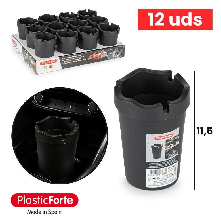 Bicchiere posacenere antifumo NERO
