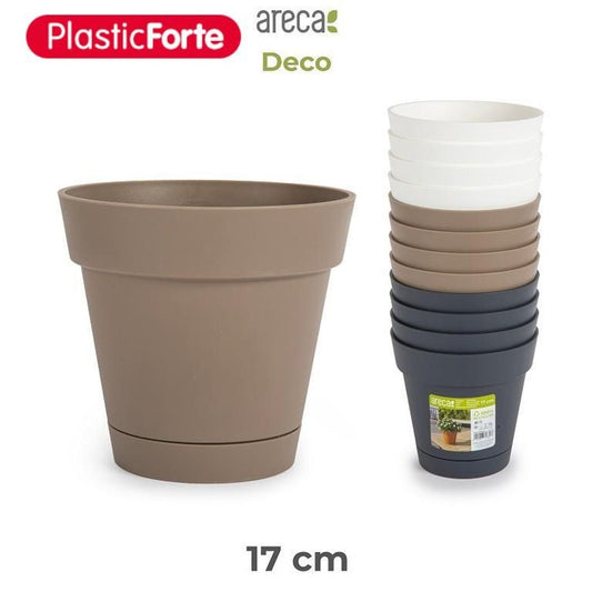 Vaso+piatto Deco parete 18 cm SURTIDO FUTURE