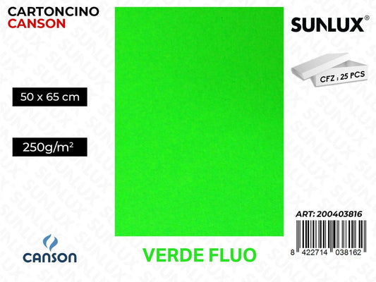 Fl Caniris Vivaldi 50*65CM 250G Verde Fluo 44