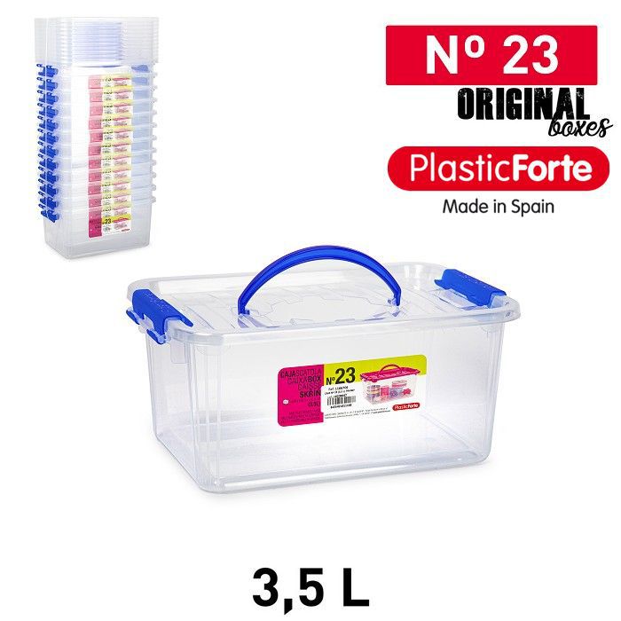 Scatola multiuso Nr. 23 3,5 L TRASPARENTE