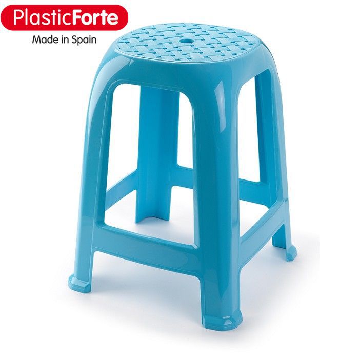 Sgabello BLU CHIARO