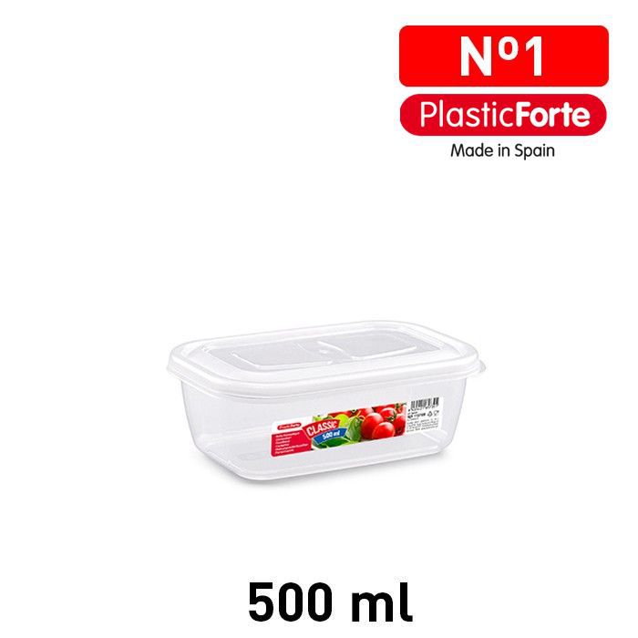 Contenitore CLASSIC 500 ML TRASPARENTE