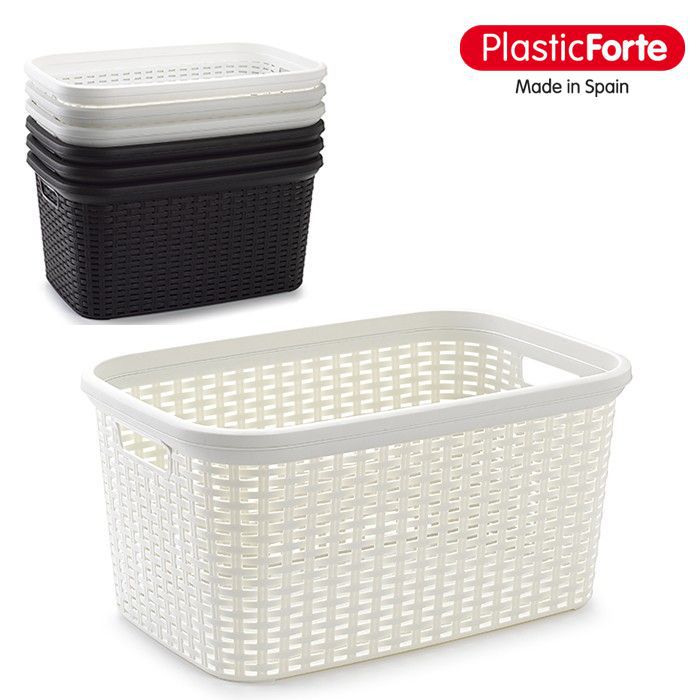 Cesto Biancheria Rattan 35 L 35,5x53,5