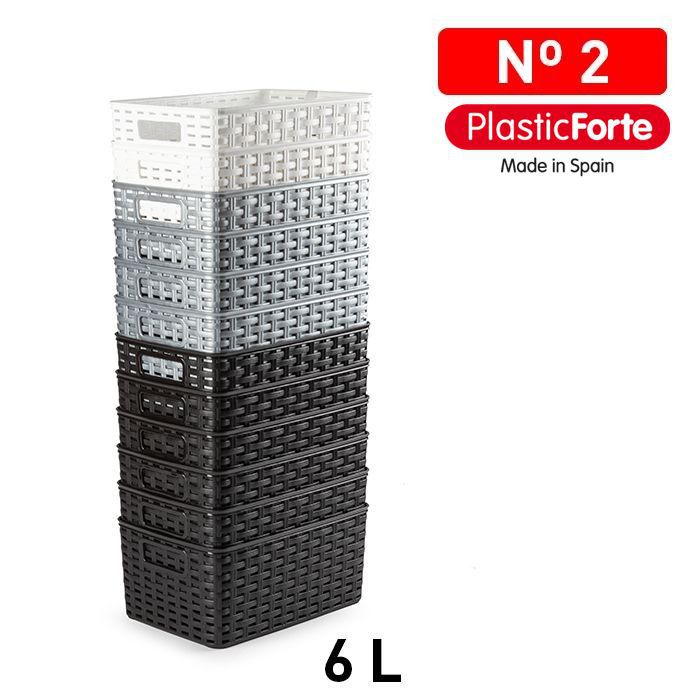 Cesta Rattan 6 L 20 x 29,5 cm
