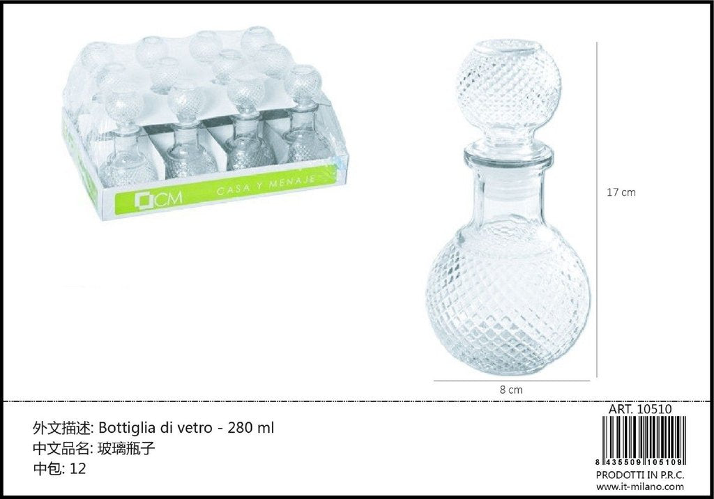 Bottiglia Cindy 280ml