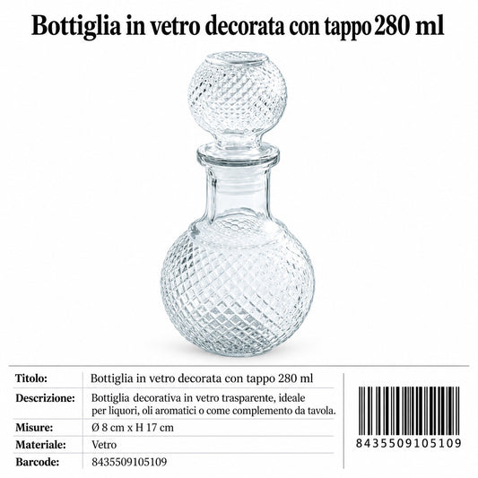 Bottiglia Cindy 280Ml