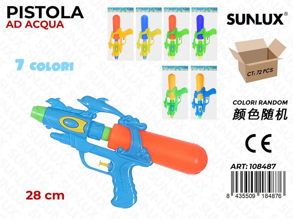 Pistola Ad Acqua Col. Ass. 17CM