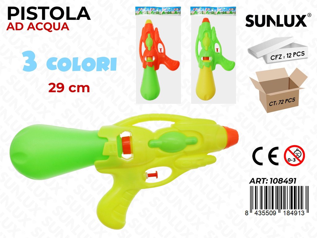 Pistola Ad Acqua Col. Ass. 29CM