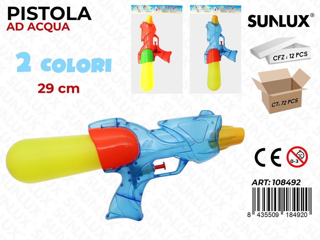 Pistola Ad Acqua Col. Ass. 29CM