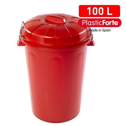 Bidone 100 L ROSSO