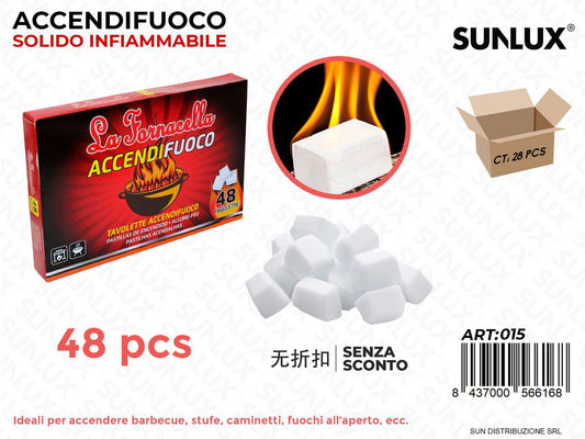 Accendifuoco Solido 48TAVOLETTE