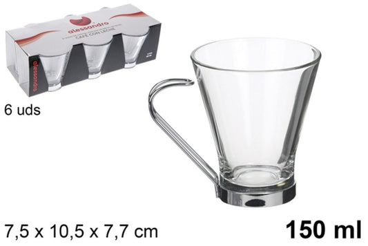 0 Tazzine da Caffe/latte 150ml 6pz