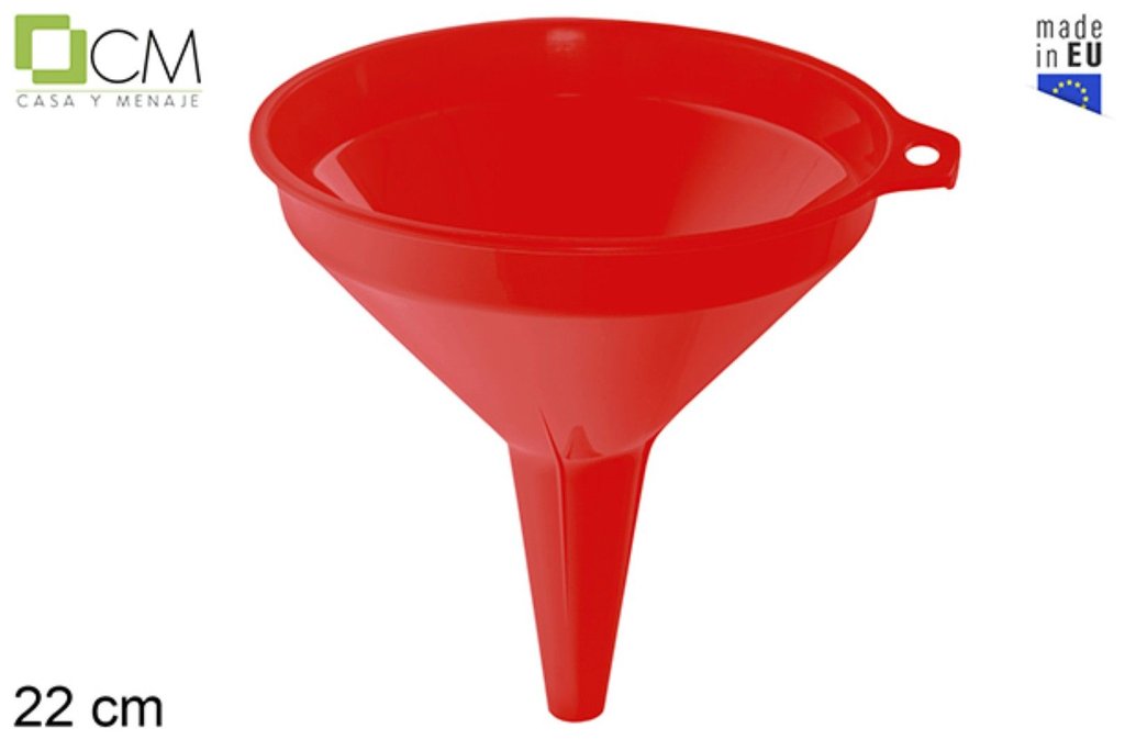 Imbuto In Plastica Rossa 22 Cm