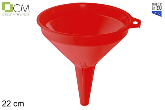 Imbuto In Plastica Rossa 22 Cm
