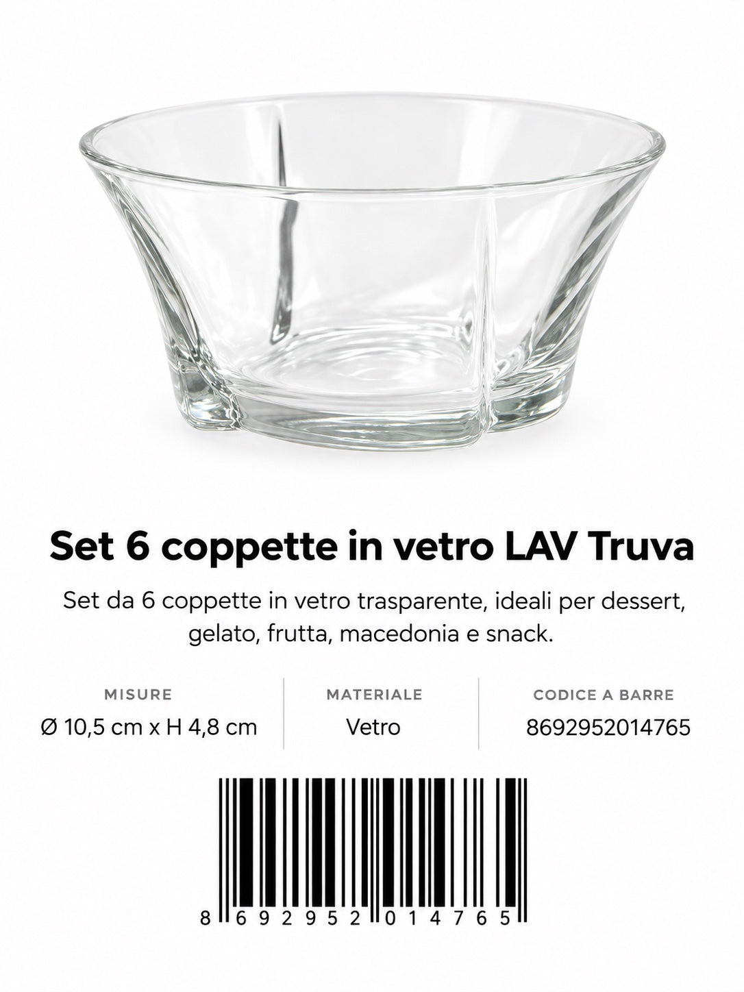 Ciotola Lav-Truva 0310Cc Tru264F