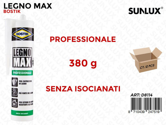 Bostik Legno Max 380GR