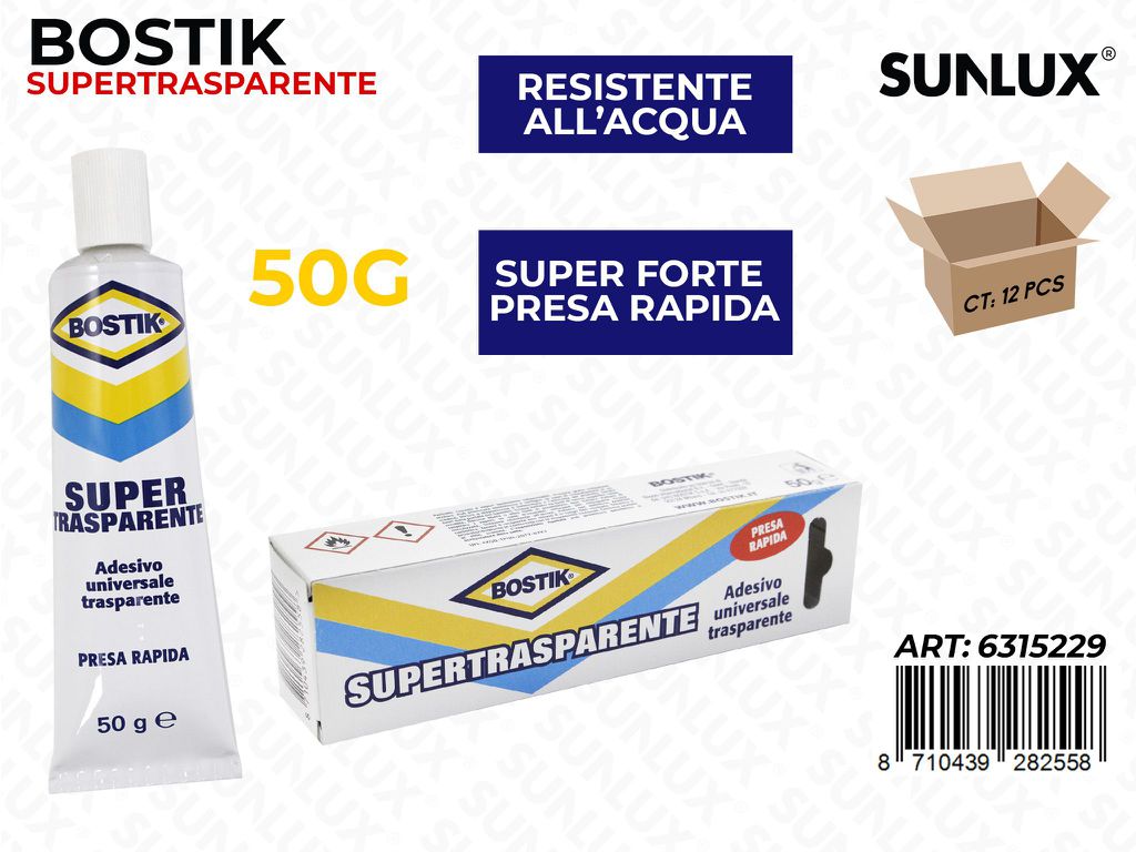 Bostik Super Trasparente 50GR
