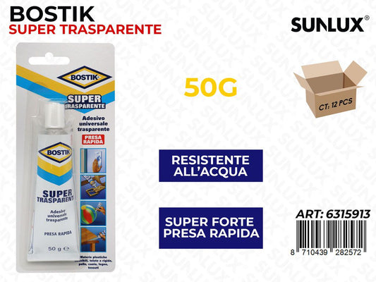 Bostik Super Trasparente 50GR