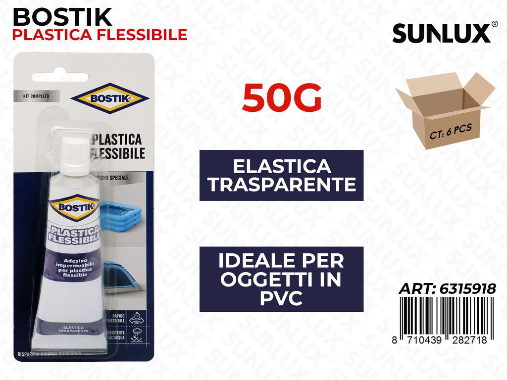 Bostik Plastica Flessibile 50G