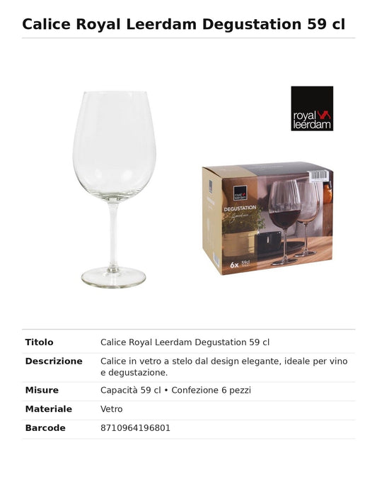 Roy59 Copa Vino 59cl Degustation 761018r