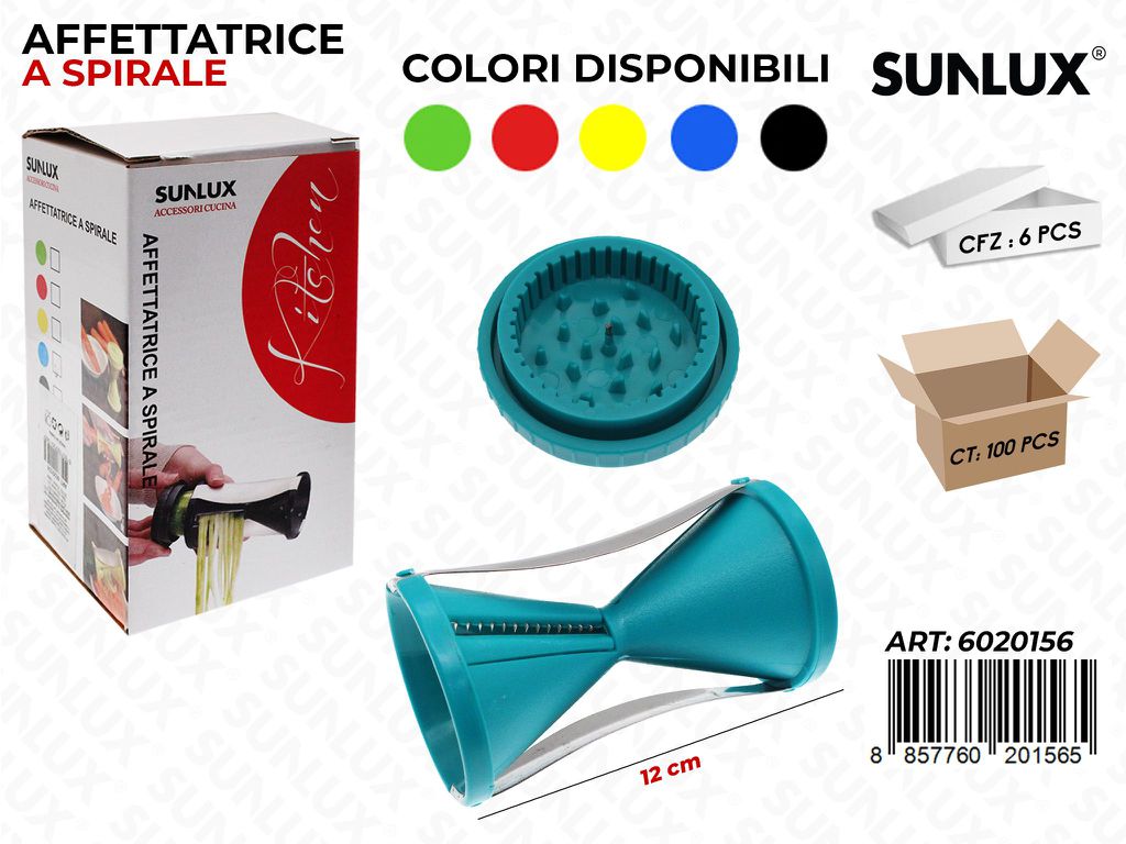 Affettatrice a Spirale Col. Ass. 12CM