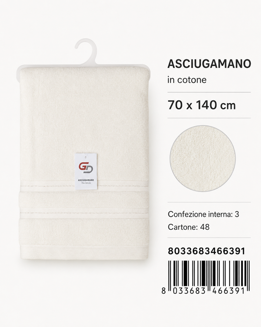 Asciugamano 70*140Cm