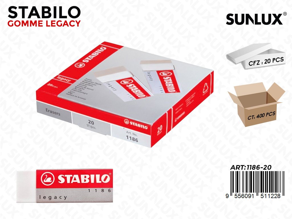 Stabilo Gomme Legacy