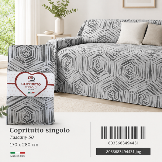 Copritutto 1P Stp 170 X 280 Cm Tuscany 50 Copritutto