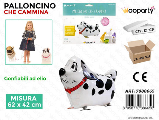 Palloncino Che Cammina Cane 62*42CM